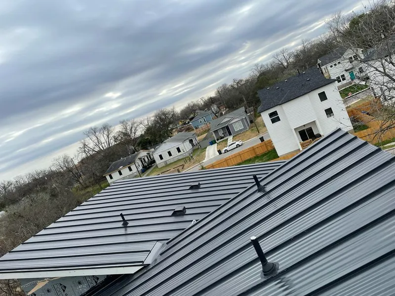 Standing seam metal roof panels with vents for Skylight Repair in Moorestown